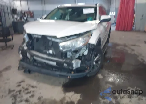 2015 Toyota Highlander Xle V6 z USA, uszkodzony, nr VIN 5TDJKRFH6FS124344